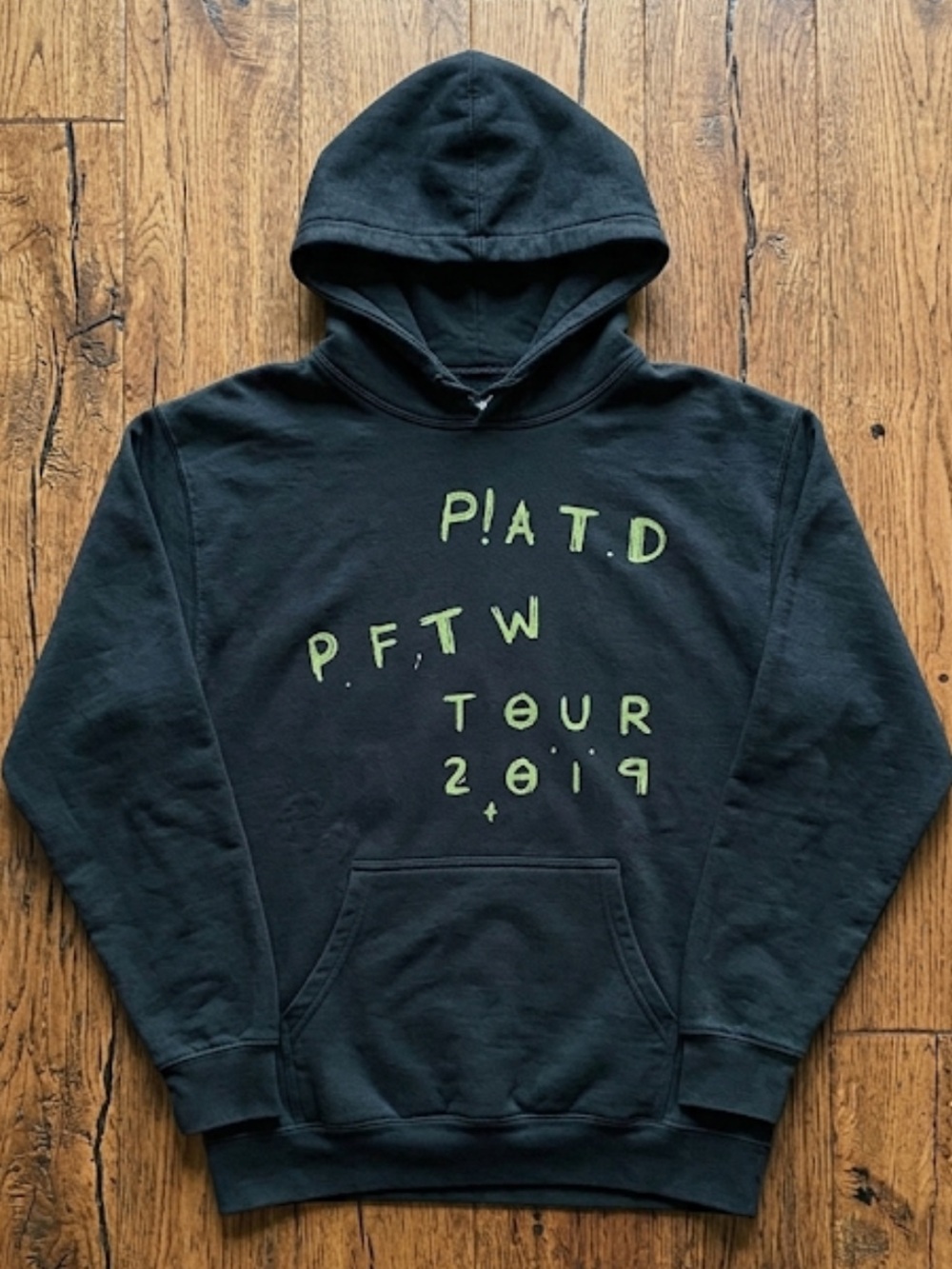 Panic at the disco tour Black Graphic Hoodie